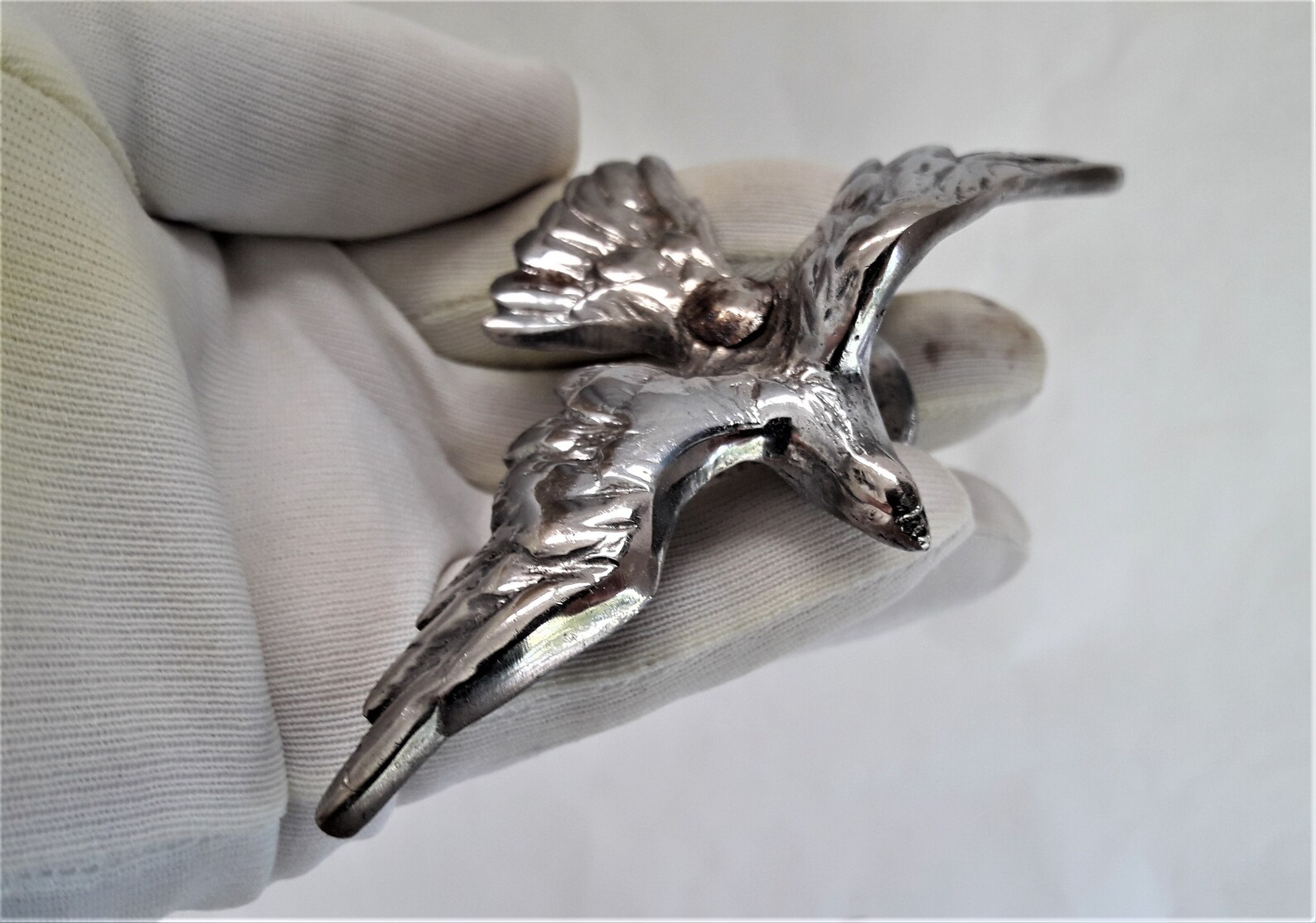 Magnificent Imperial Eagle hood ornament. Emblem. Car Mascot. Etsy