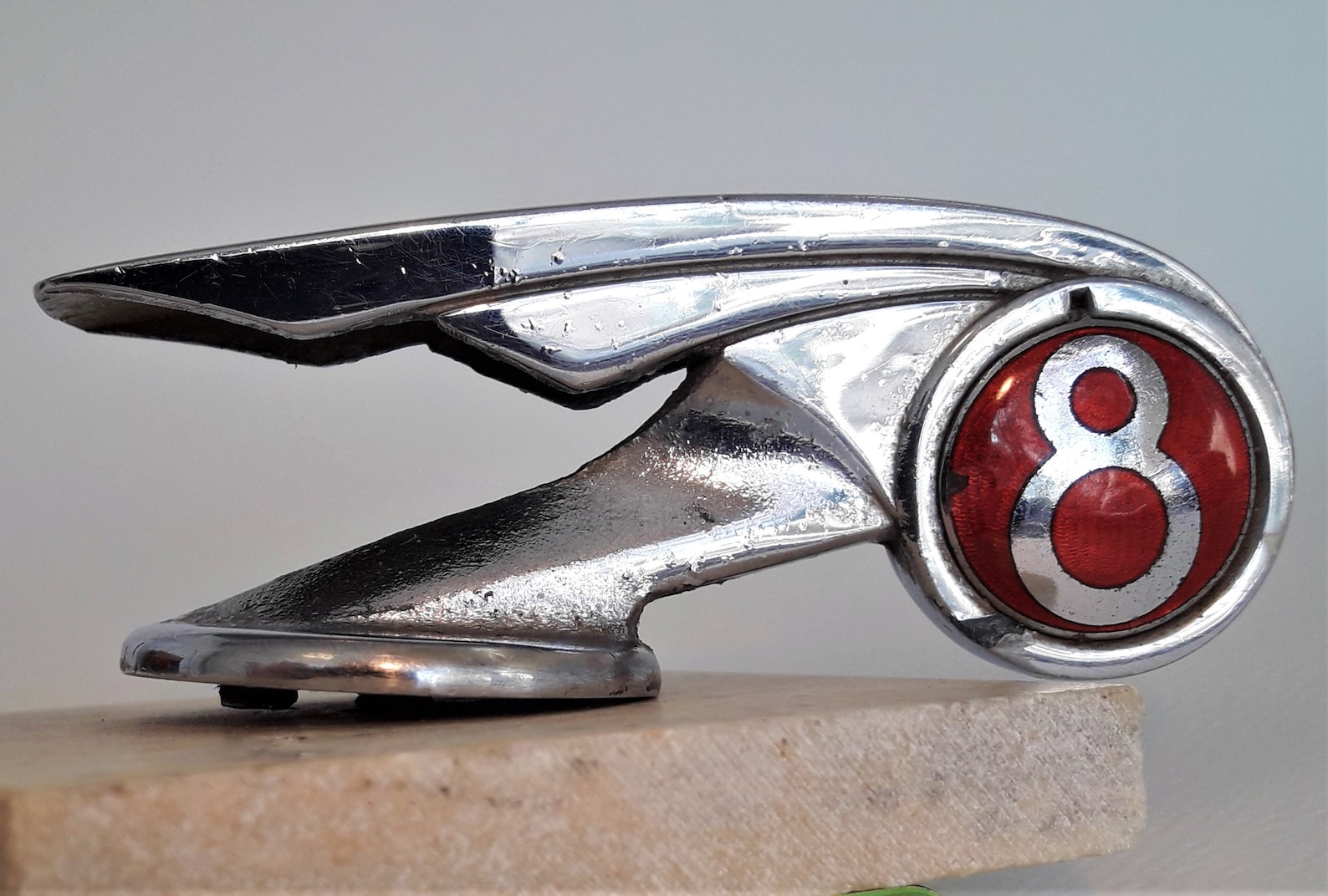 1940s MORRIS 8 Hood ornament. ORIGINAL. Radiator cap. Etsy