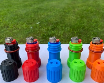 Stealth Stash houder voor bic-aansteker: waterdicht/bic/luchtdicht