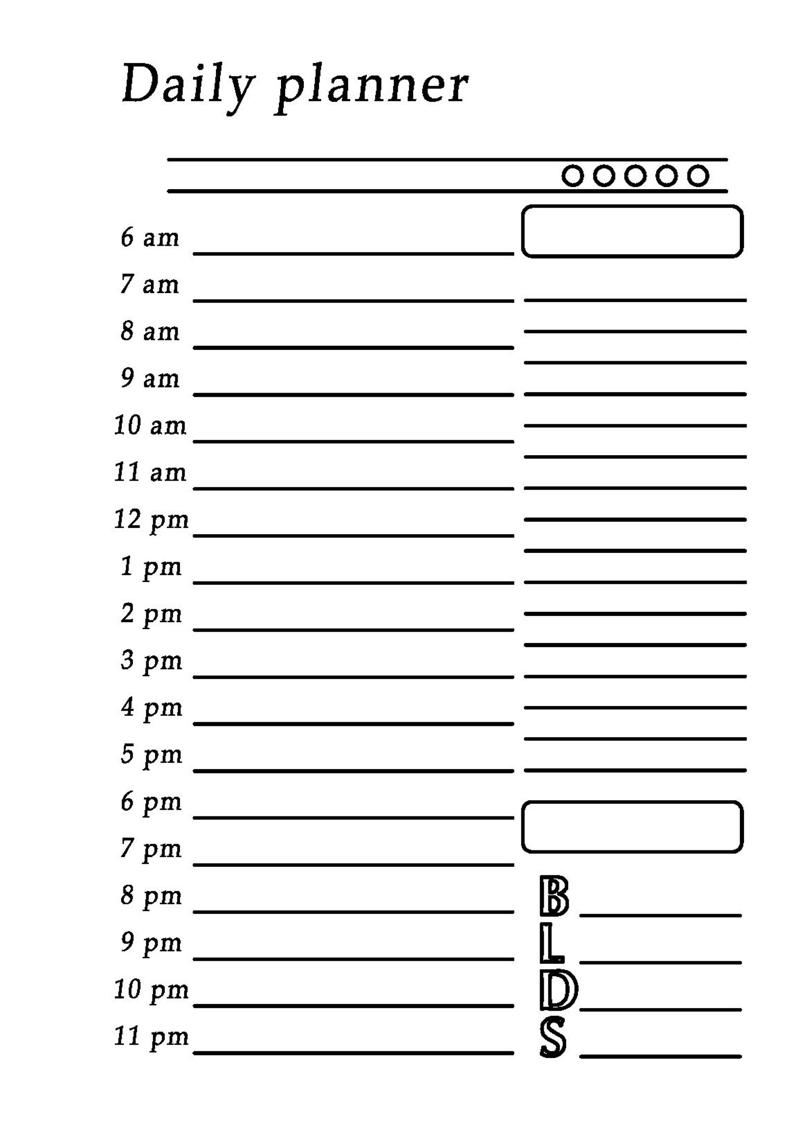 2022 Planner 2022 Daily Weekly Monthly Planner Printable Etsy