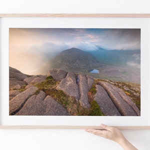Misty Slievelamagan - Mourne Mountain Landscape Photograph