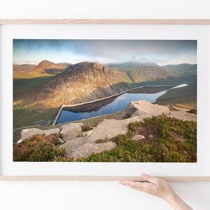 Buzzards Roost Sunrise - Mourne Mountain Landscape Photograph