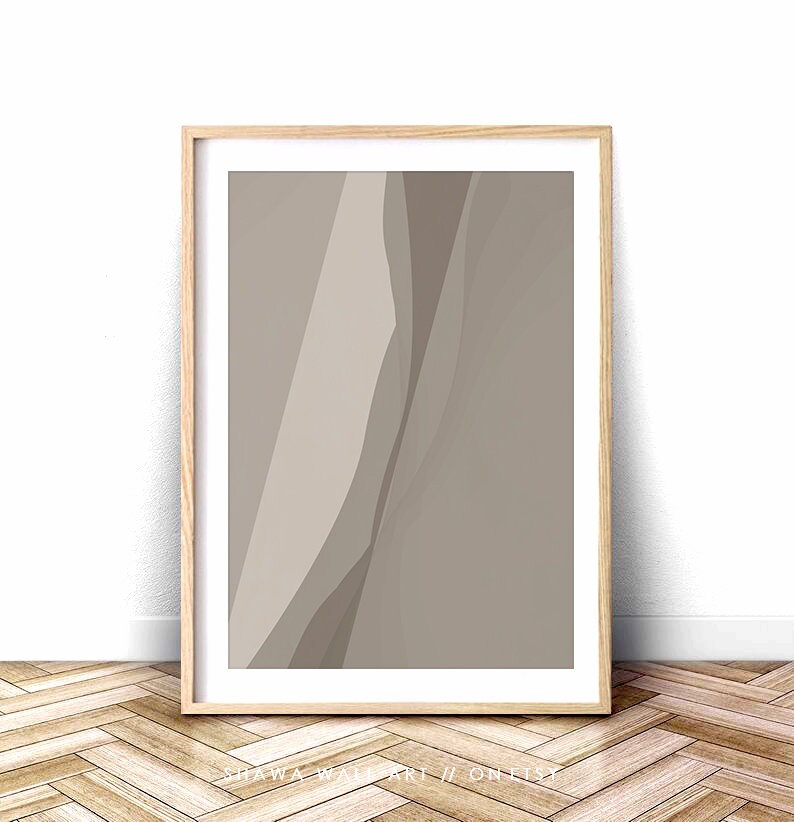Neutral Color Wall Art Minimalist Print Boho Decor,Abstract Print Earth Tone Abstract Art Digital Print Printable Art Beige Gray Print
