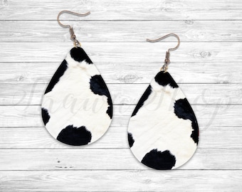 sold per set earring blanks Cow earring blanks DIY earrings