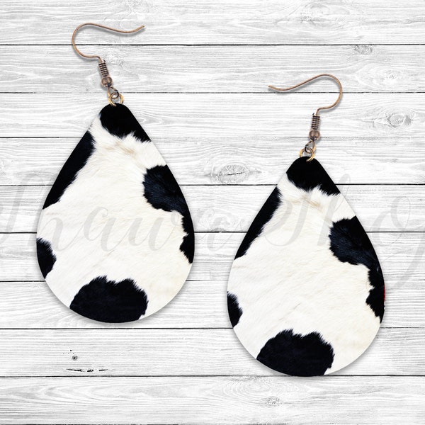 Cow Earrings - Etsy