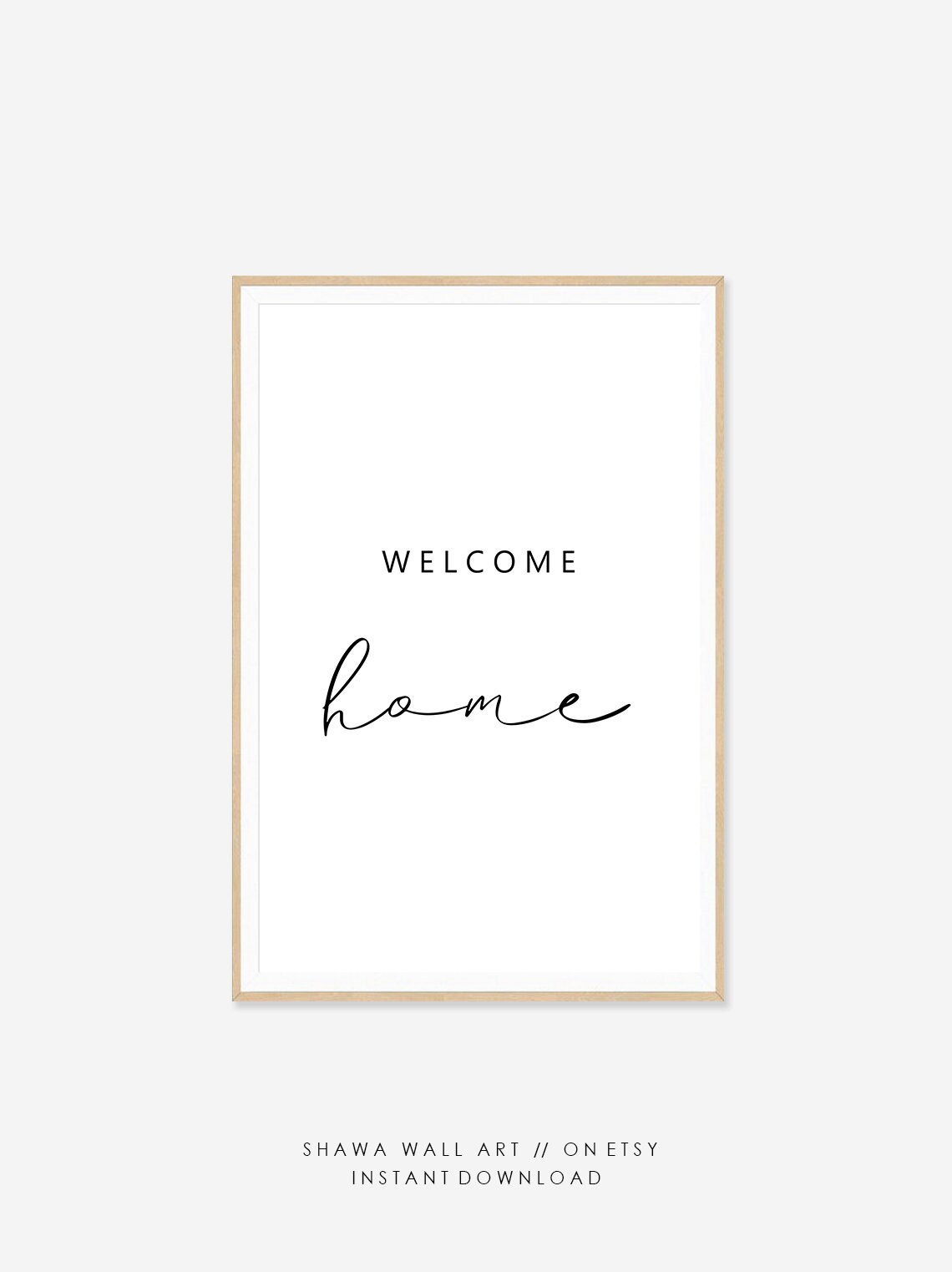 Home Sign Home Print Home Printable Etsy