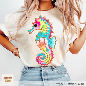 Summer Seahorse PNG, Preppy Summer Vibes Png, Neon Beach Png, Retro Summer Coquette Png, Girly Summer Png, Toddler Summer Png, Coastal Png