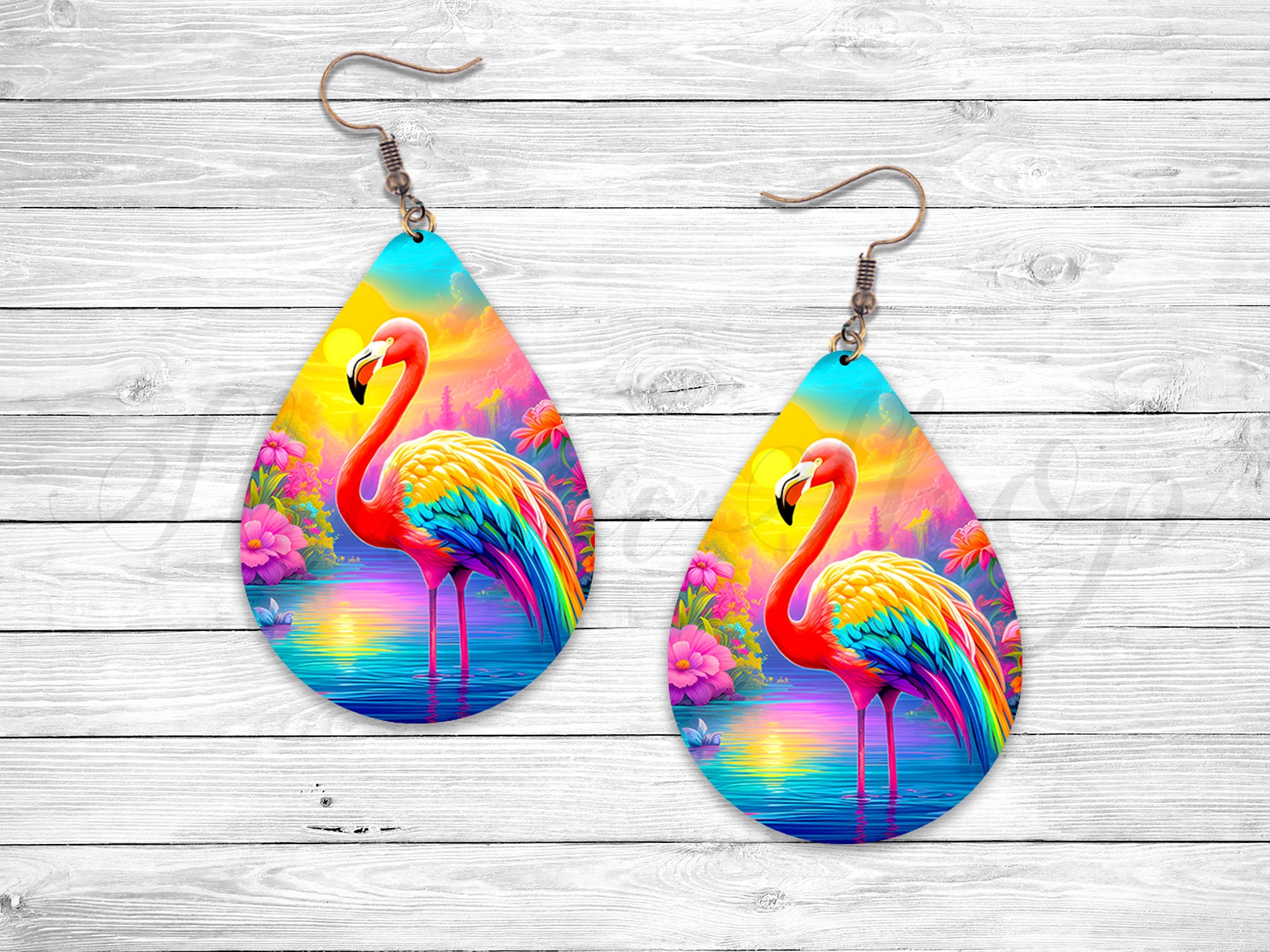 Flowers earrings sublimation, earrings sublimation design,Hy