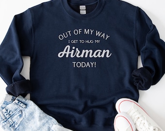 Airman, Out of my way, I get to hug my airman today! Air force welcome home.