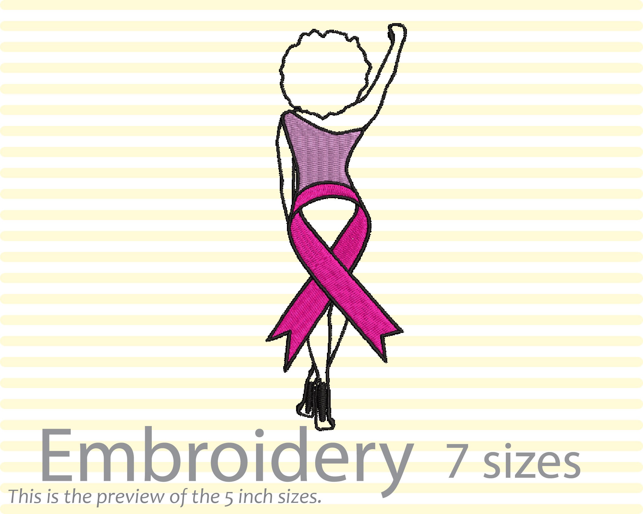 Embroidery Survivor Pink Queen African American Africa Black, Cancer ...