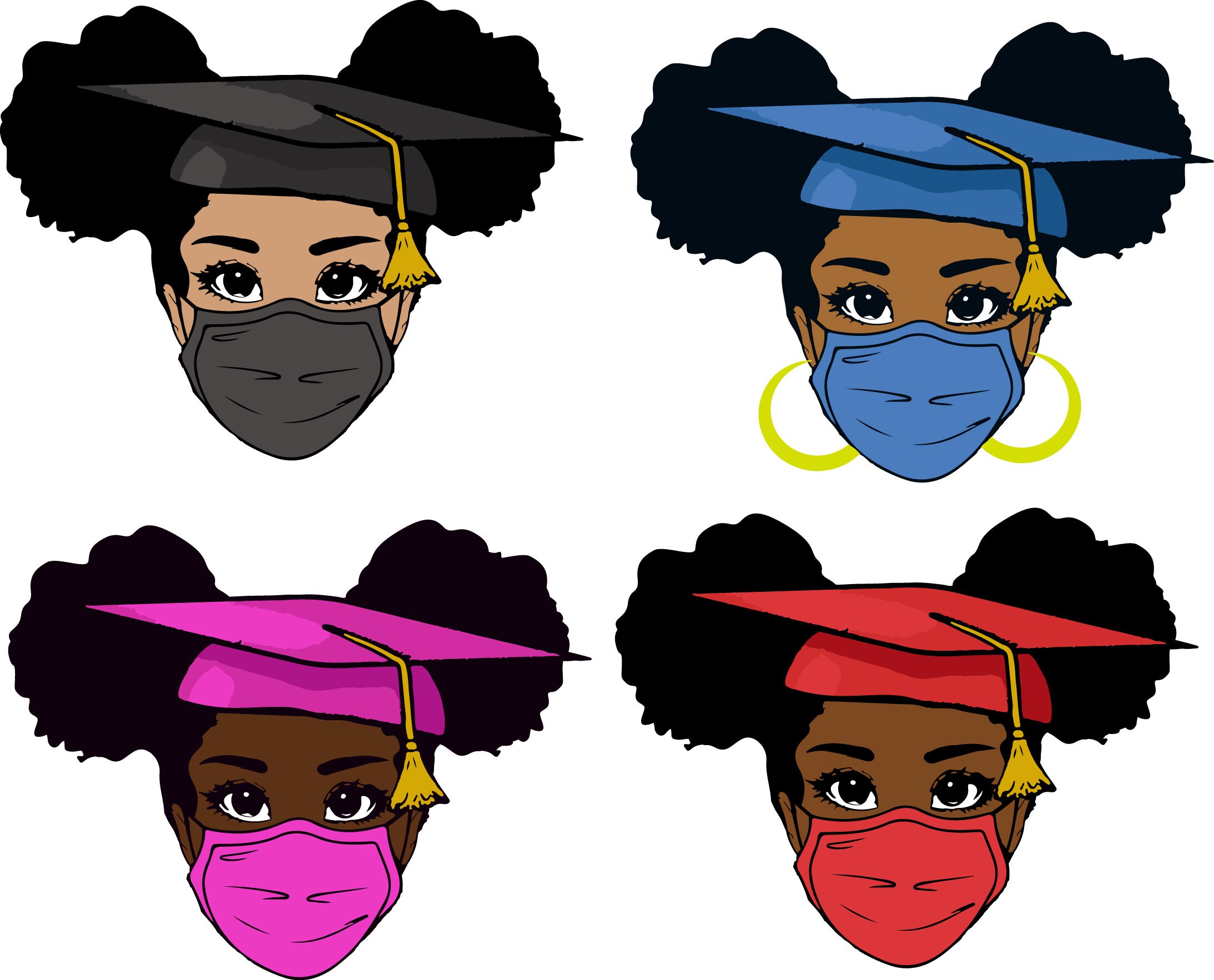 Download Black Woman Svg Black Woman Clipart Black And Educated Svg Etsy