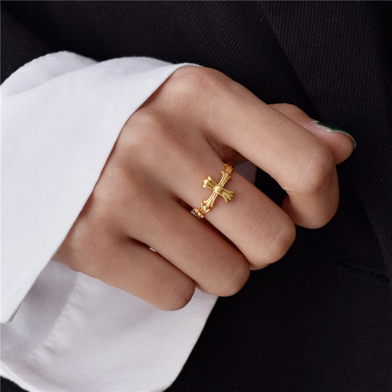 Ring with jesus on it sale