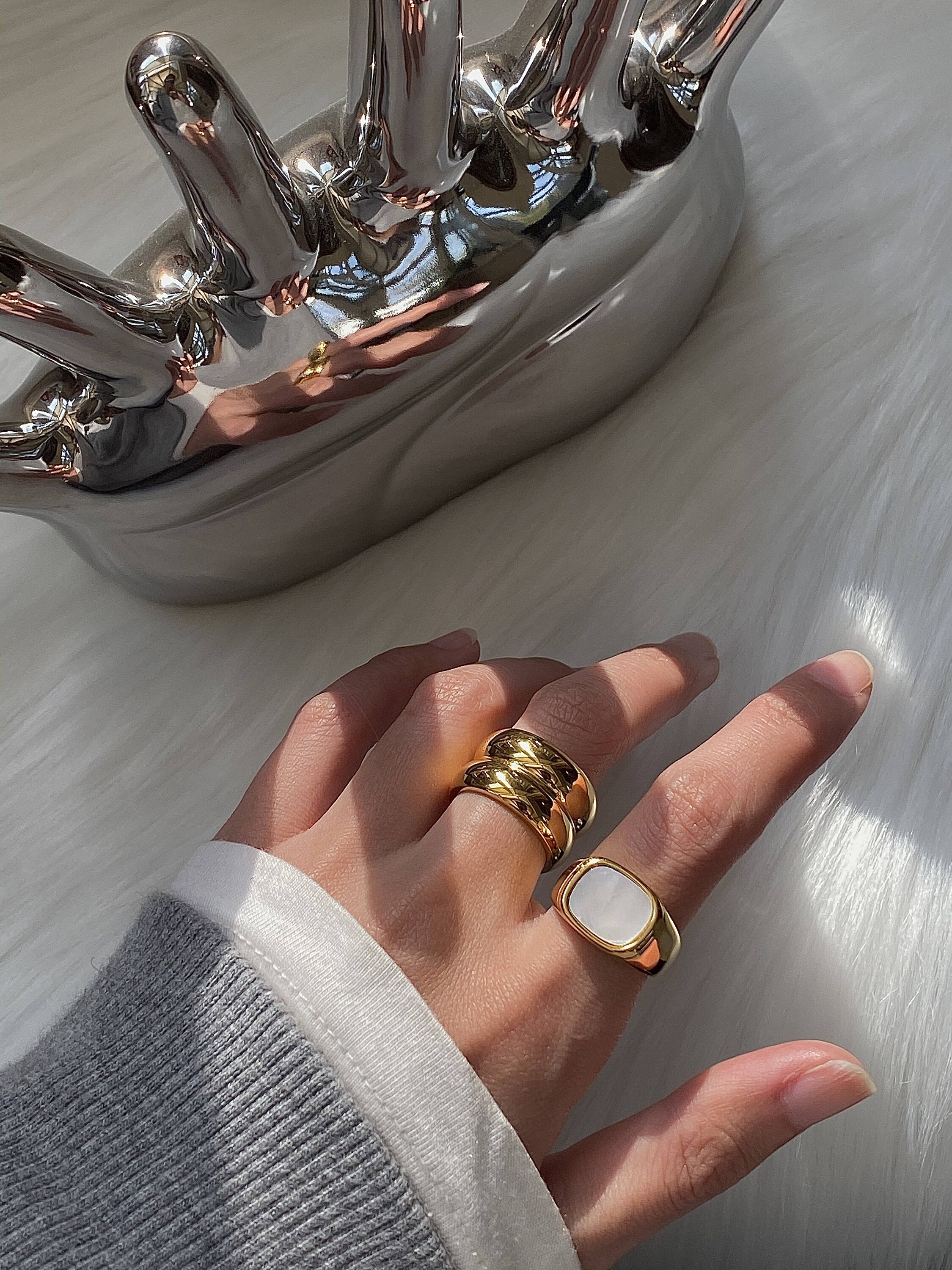 Cheap chunky rings deals