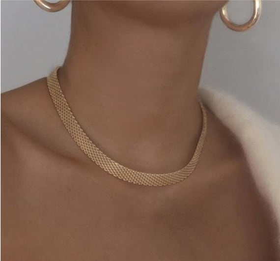 Gold 2024 chain choker