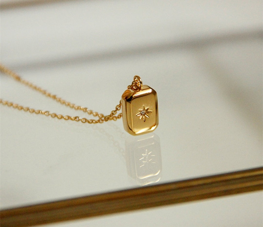 Star Of David Pendant Necklace 316L Stainless Steel