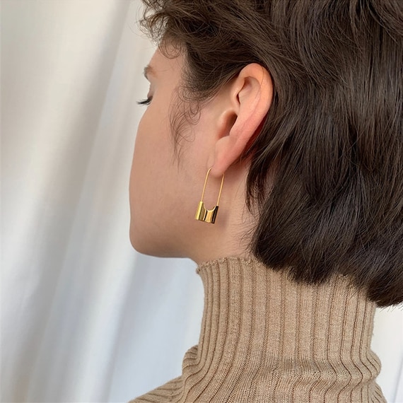 Balenciaga bb 2024 pin earrings