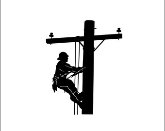 Download Lineman Svg Etsy