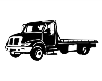 Tow Truck Svg Etsy