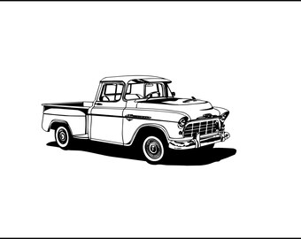 Free Free 195 Chevy Old Truck Svg SVG PNG EPS DXF File