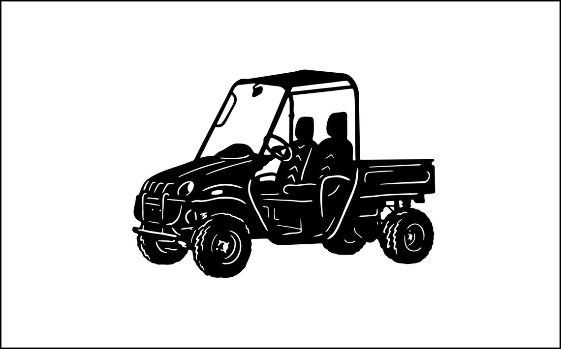 ATV Side by Side all terrain vehicle Utility Vehicle Four | Etsy