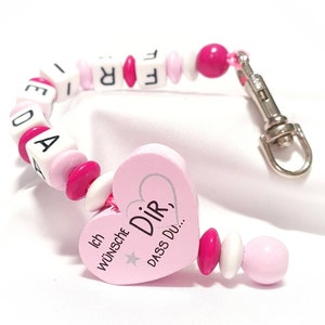 1x keychain personalized with name