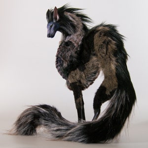 Dragon of the Black Forest ball jointed doll, sculpture