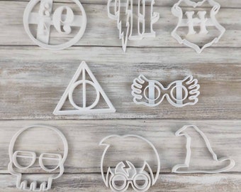 Harry Potter Initials 266-B914 Cookie Cutter Set