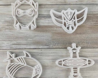 Grendizer Cookie Cutters / Grendizer Cookie Cutters (Your choice)