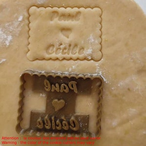 Customizable Petit Beurre Cookie Cutters - Create unique cookies!