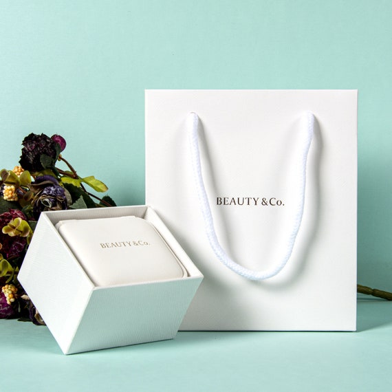 Custom paper bag for jewelry packaging for ring box,earring box,pendant box