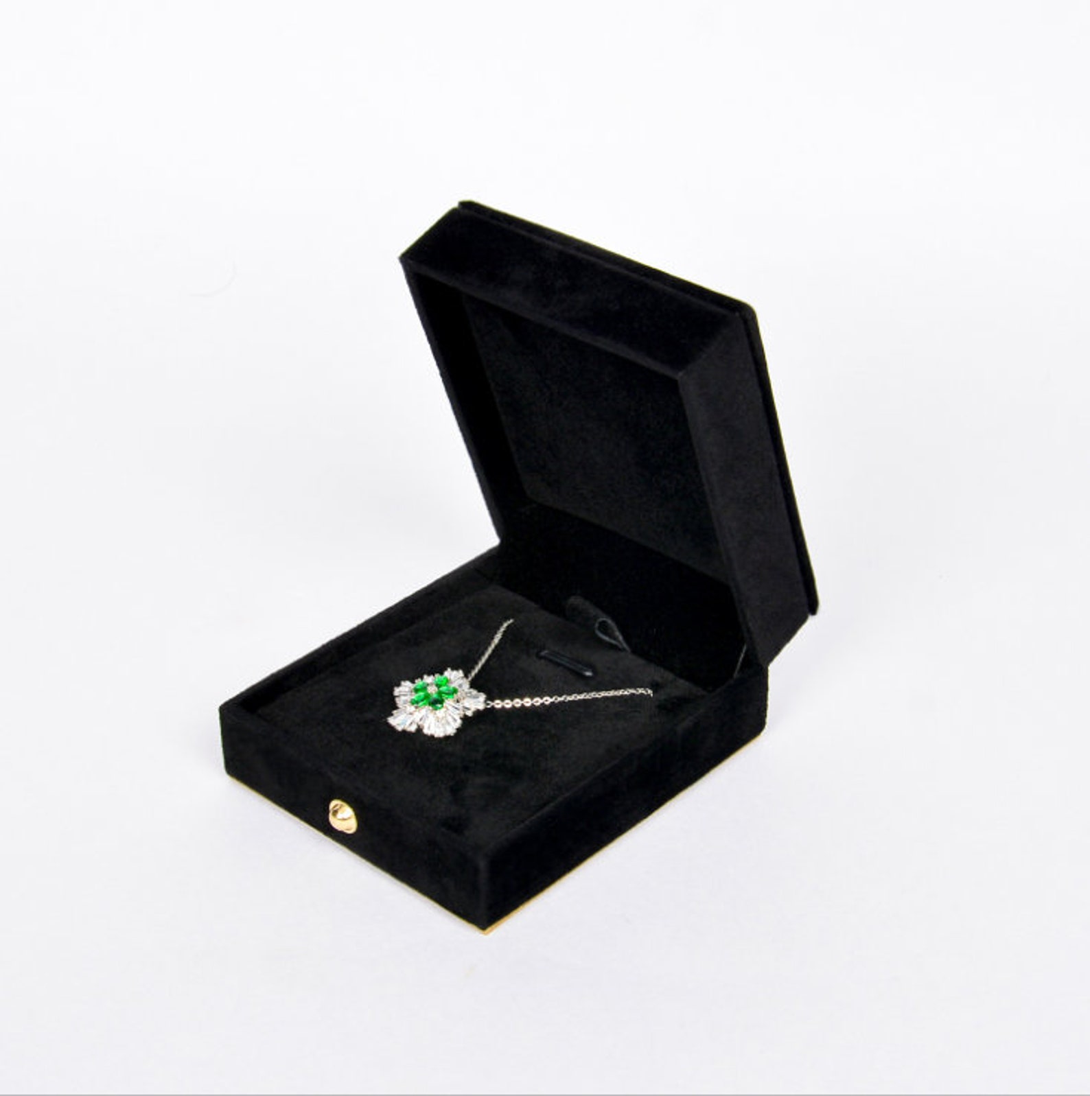 Wholesale Private Logo Luxury Velvet Jewelry Necklace Earring Bracelet