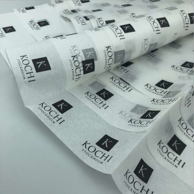 Custom Tissue Paper 500pcs Logo Printed Tissue Paper Etsy