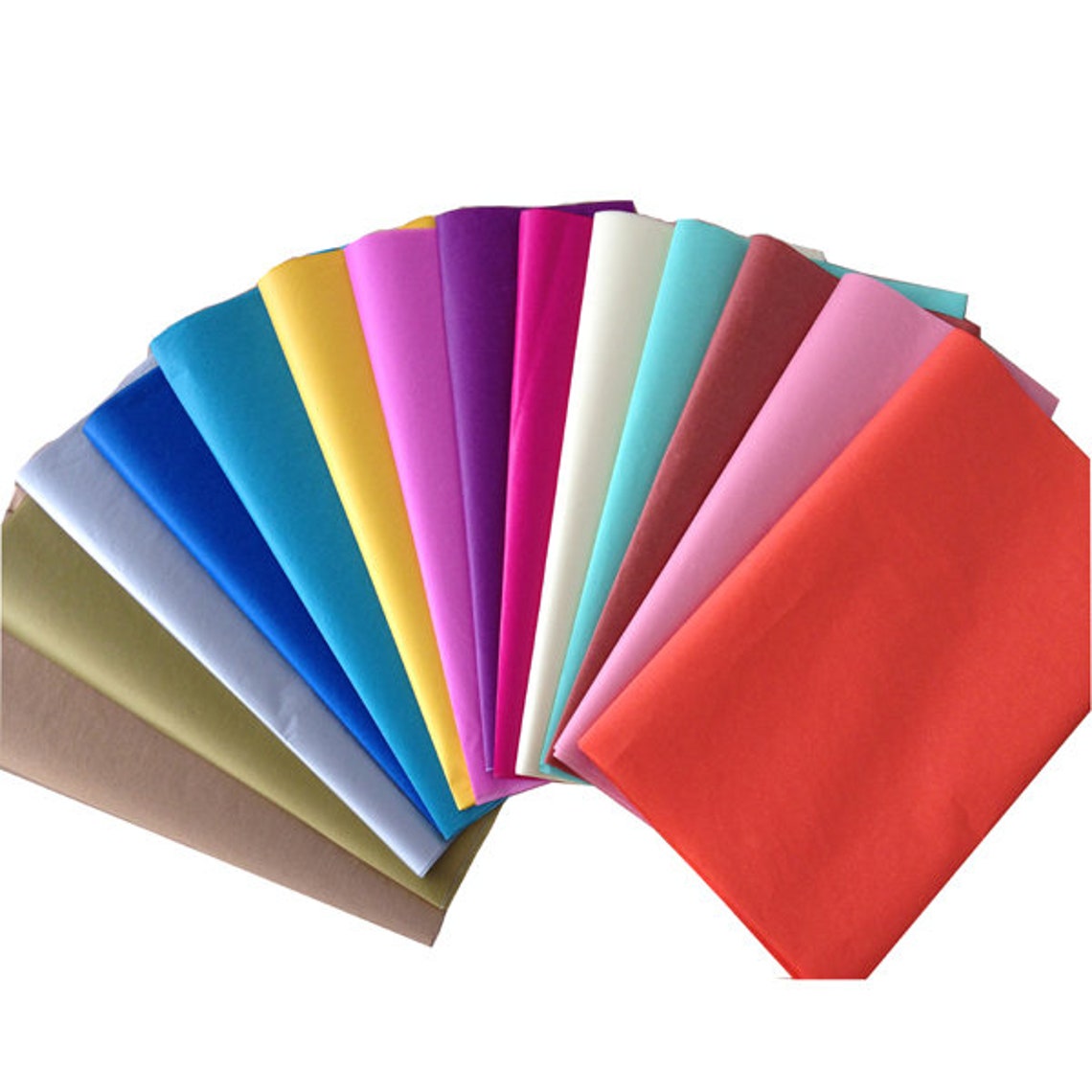 Bulk tissue paper 180 sheets choose your color 9 colors etsy