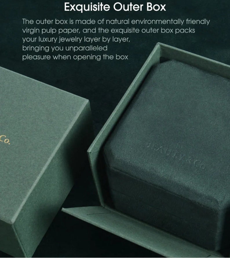 Mix order 400pcs Custom Logo Printed Luxury Microfiber Ring Earring Bracelet Necklace Packaging Jewelry Box image 8