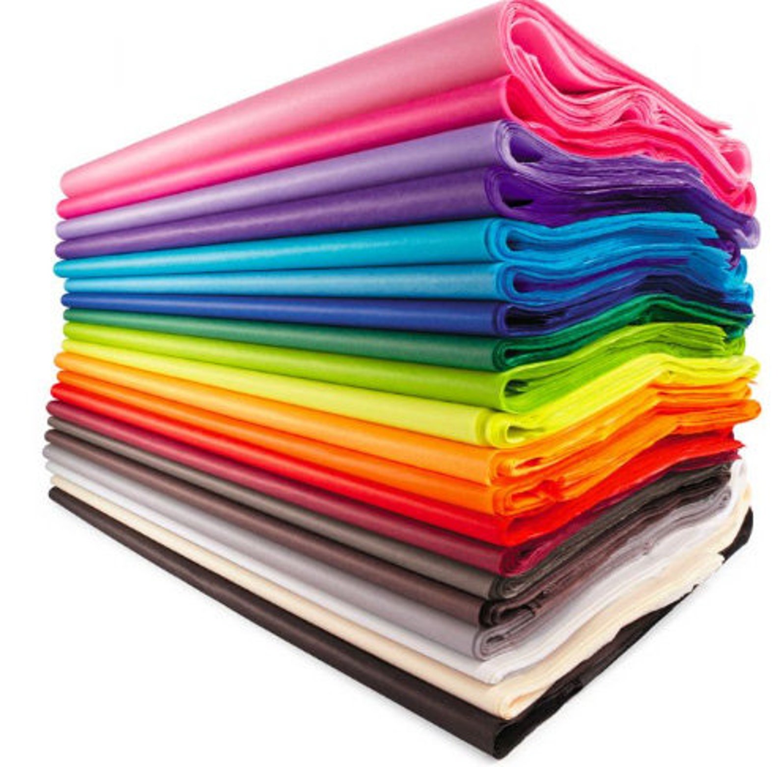 Bulk Tissue Paper 180 sheets/Choose your color/9 colors/ Etsy