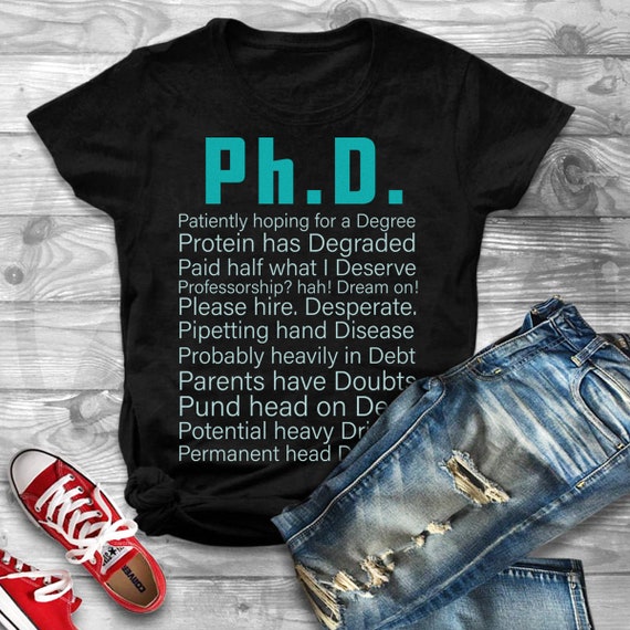 Phd t shirts funny Clearance