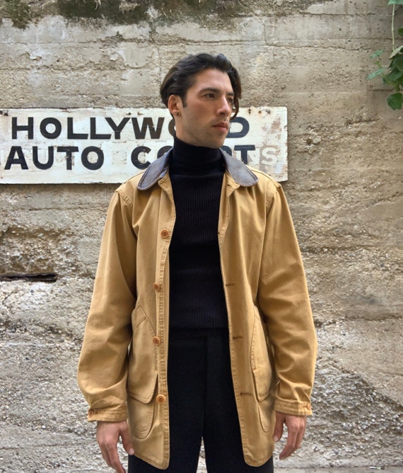 Belt Back Outdoors Jacket Hunting Jacket - Etsy