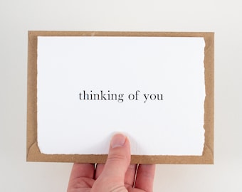 Luxury letterpress affirmation card