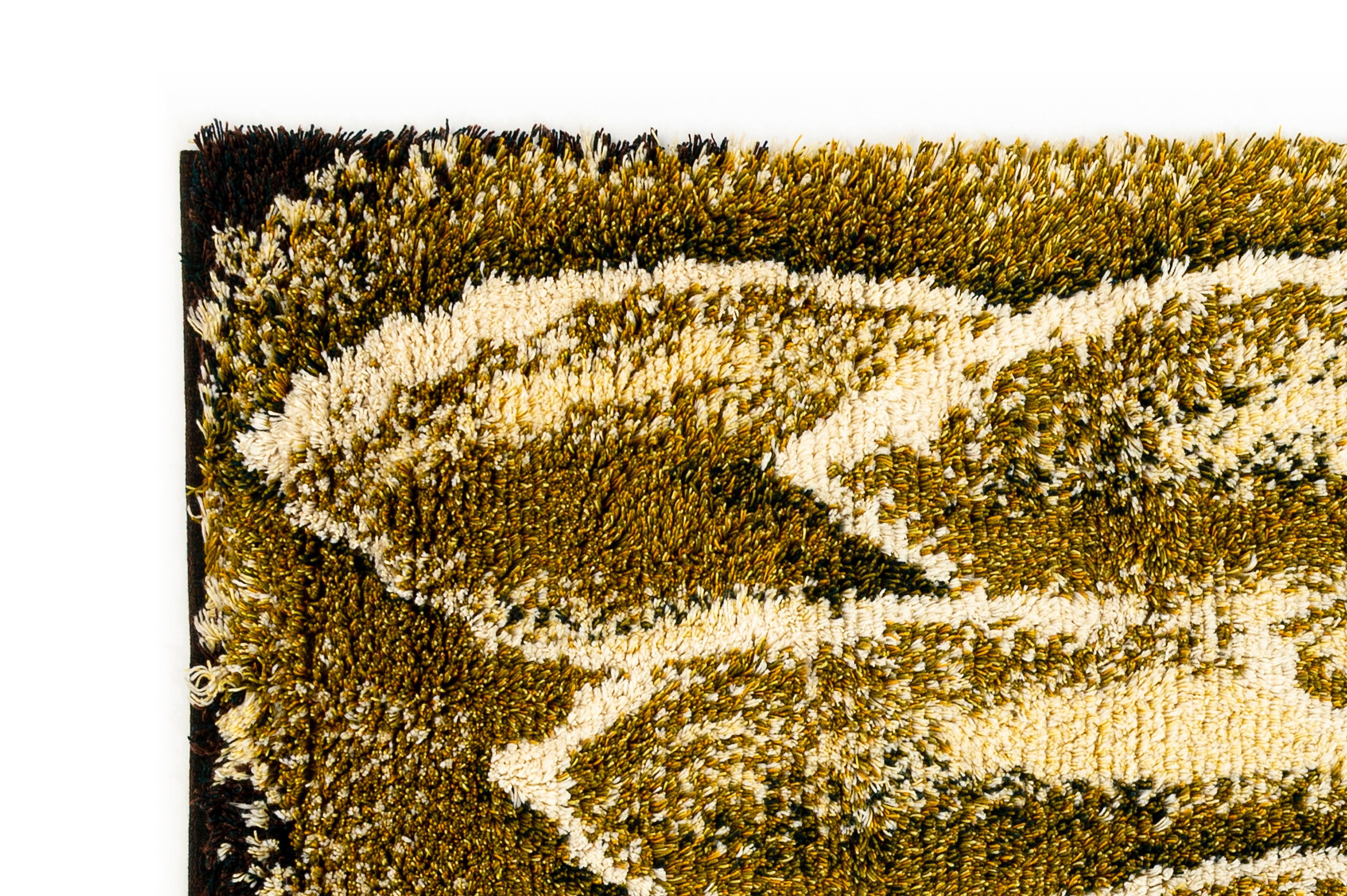 Scandinavian 20th Century Modern Long Pile ryijy Rug by - Etsy