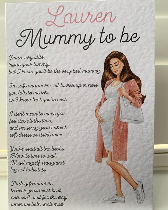 Mummy to Be Card, New Mum, Baby Shower, Expecting Card, New Baby