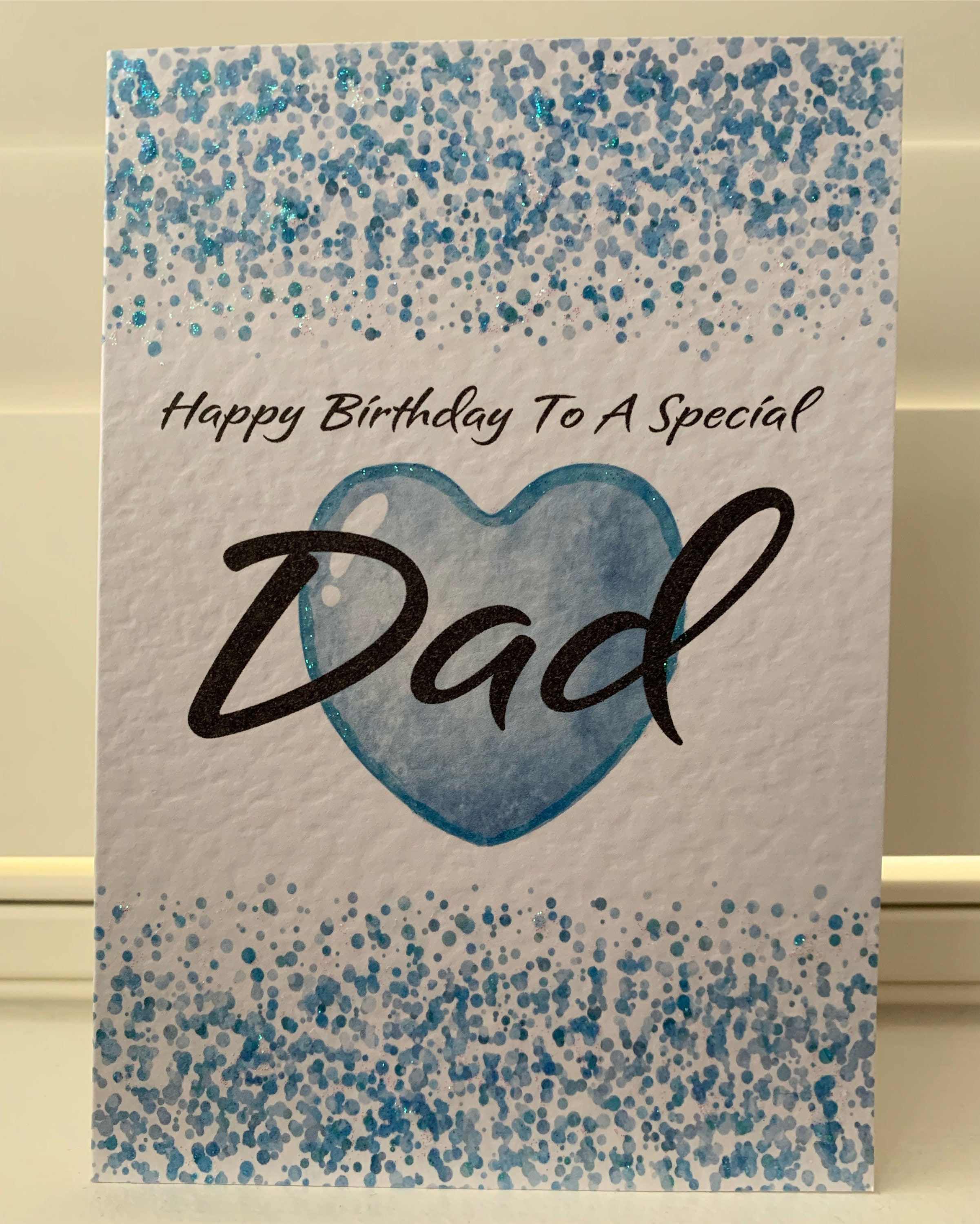 Dad Birthday Card Happy Birthday Dad Special Dad Daddy Etsy
