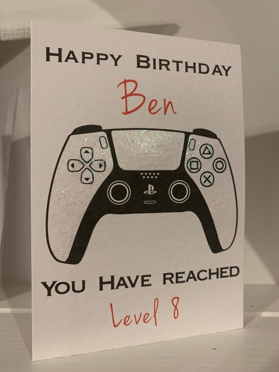 Playstation Birthday Card Cards for Him Cards for Her | Etsy UK