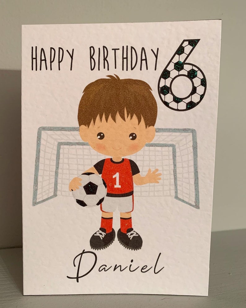 Personalised Newcastle Football Birthday Card Son Grandson Dad Brother Uncle BAQ - Foto 7