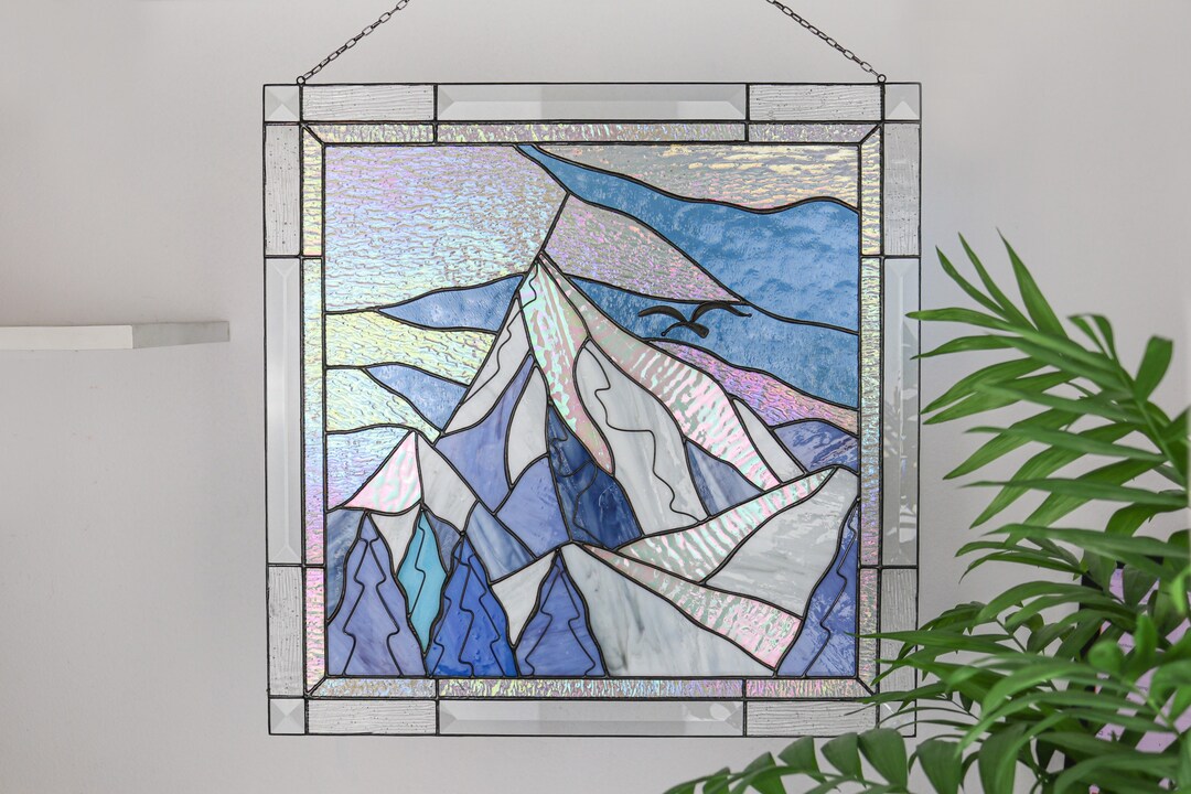Acchiappasole In Vetro Colorato A Forma Di Fiore – Decorazione Da Finestra Multicolore – Regalo Per Mamma - 5