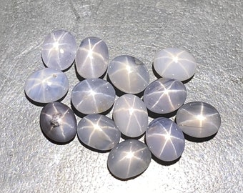 5 x 4 mm lot Oval Star Sapphire Top Quality Ceylon Star Sapphire Gemstone Cabochon Handmade Calibrated Natural Star Sapphire For Jewelry Making