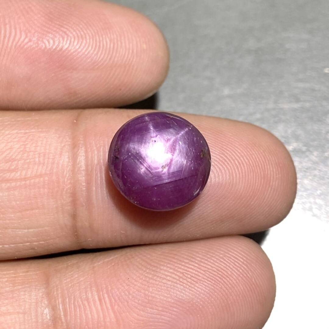 Star Ruby Cabochon Natural Star Ruby Gemstone for Jewelry Hand Made ...
