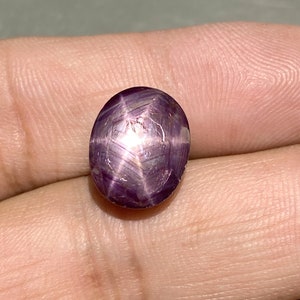 Star Ruby Cabochon/ Pendant Use Stone/ Smooth Oval Star Ruby/ loose Star Ruby Gemstone/ Handmade Star Ruby/ Loose Star Ruby For Jewelry
