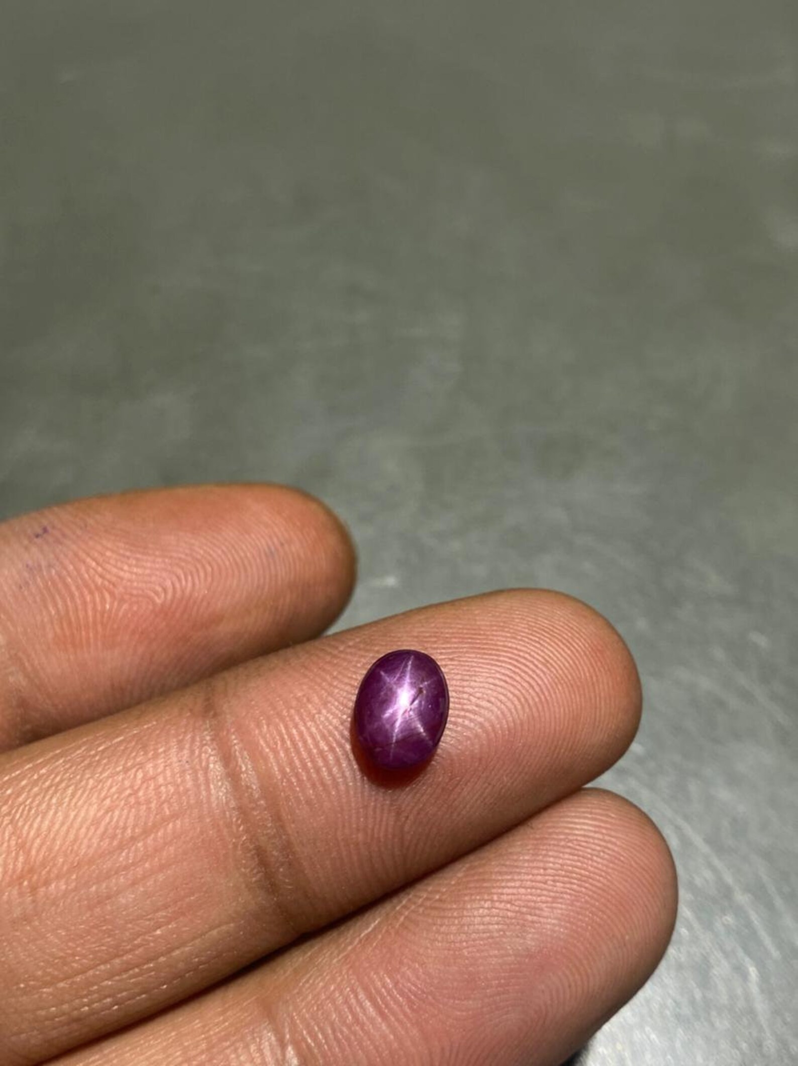 Star Ruby Natural Star Ruby Cabochon Gemstone Oval Shape 6 | Etsy