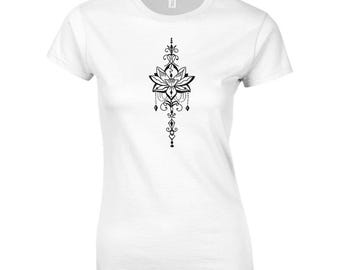 T-shirt / 8 Colors / Slim Fit / Crewneck / Yoga Shirt / Cotton / Mandala / Classic T-Shirts