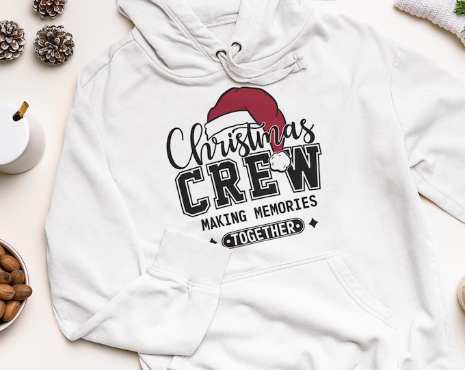 Cozy Heavyweight Hoodie - Christmas Crew